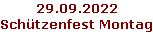 29.09.2022 Schützenfest Montag