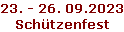 23. - 26. 09.2023 Schützenfest