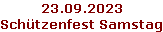 23.09.2023 Schützenfest Samstag